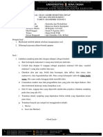 Soal Ujian Akhir Semester Statistika Dan Probabilitas