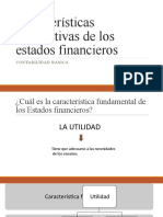 Características Cualitativas de Los Estados Financieros