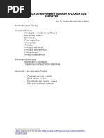 biomecanica natação