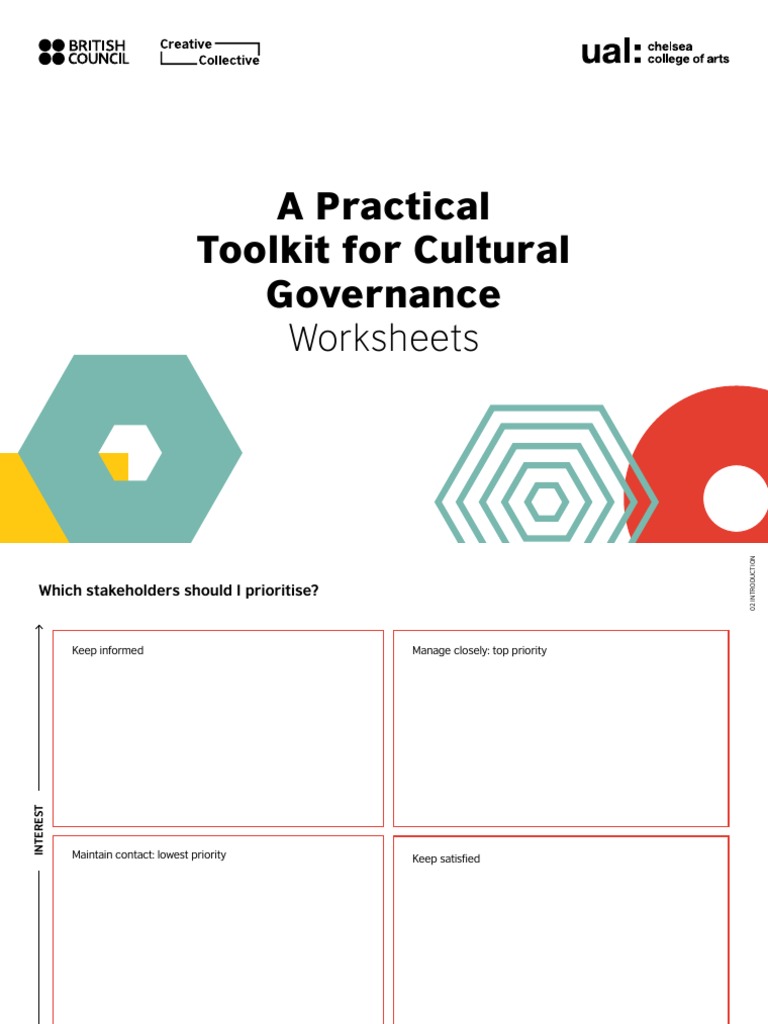 Worksheets Cultural Governance BcUal PDF Governance Expert