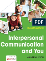 Interpersonal Communication and You An Introduction (Steven McCornack)