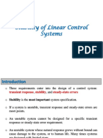 2 - Stability of Linear Control Systems