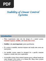 2 - Stability of Linear Control Systems