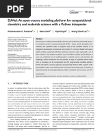 DJMol An Open-Source Modeling Platform For Computational