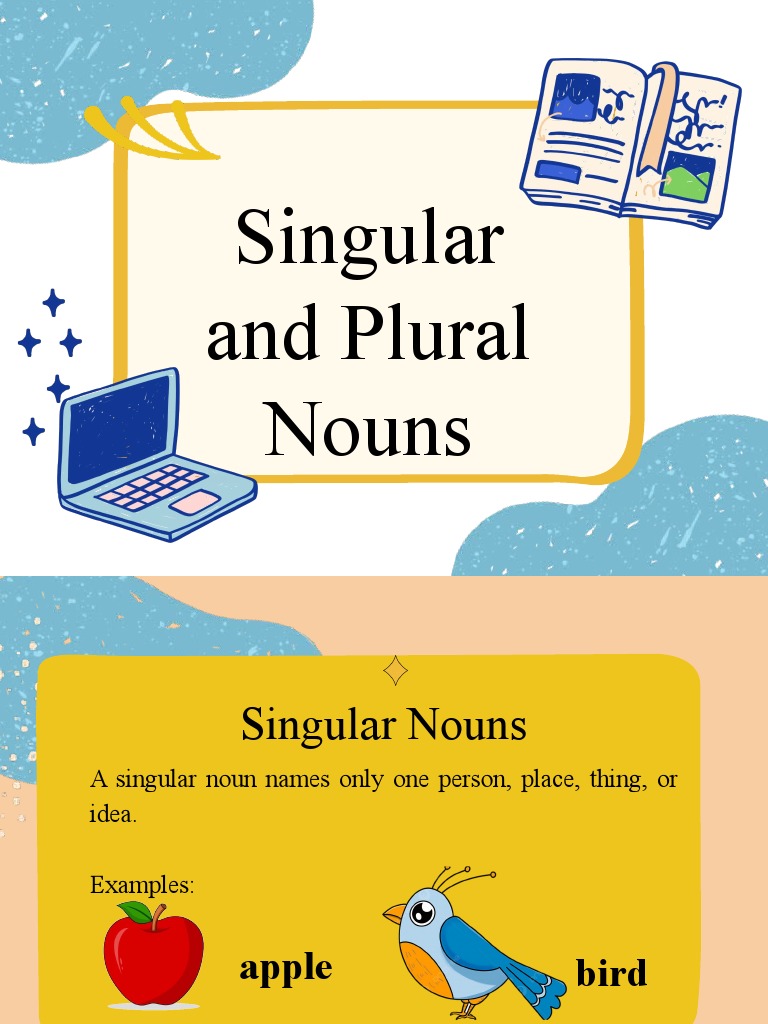 Singular and Plural Nouns Guide | PDF | Plural | Human Communication