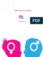 Introduction To Gender: Session 1