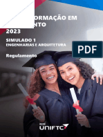 REGULAMENTO DO SIMULADO 1 ENGENHARIAS e ARQUITETURA - UNIFTC