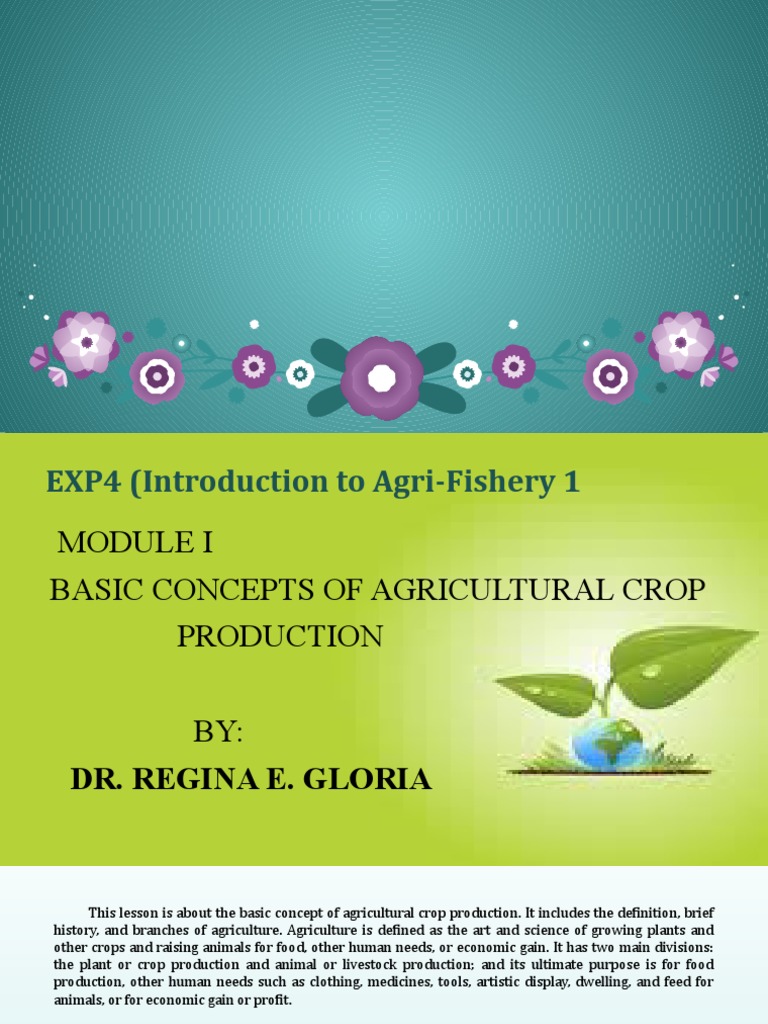 Introduction to Agri-Fishery Arts | PDF | Agriculture | Horticulture