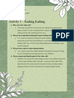 Activity 1 - Kadang Kadang - Janlex Perry Orque