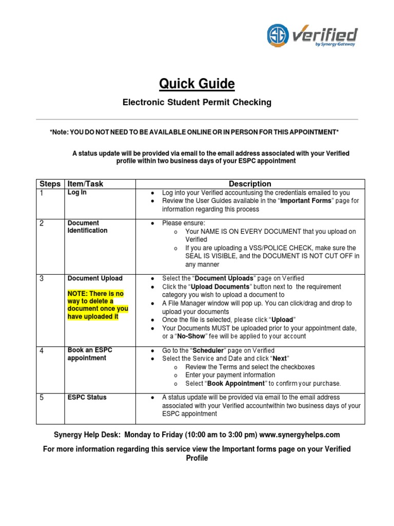 ESPC Quick Guide PDF World Wide 
