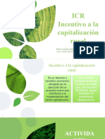 ICR Incentivo A La Capitalización Rural: María Camila Olarte Silva Cód. 20202192375
