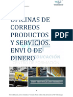 Tema 4 Oficinas de Correos Productos y Servicios. Envío de Dinero