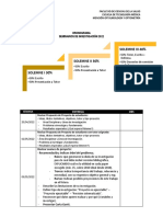 Planificación Seminario Investigación 2022 - Oftalmología