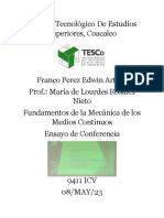 Report. de Conferencia Franco Perez 9411