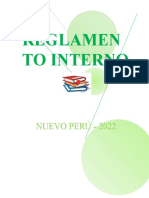 Reglamento Interno - Ie 82031 - 2022