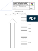 Organigrama Desfile Intercursos 2023