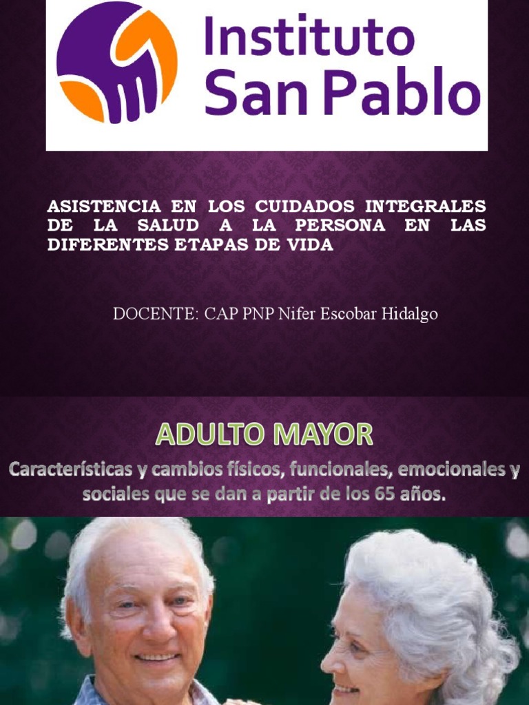 Cuidados Integrales del Adulto Mayor | PDF | Vejez | Adultos