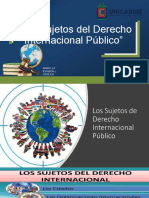 Los Sujetos Del Derecho Internacional Público Trabajo Final Completo