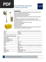 7 Ficha Tecnica - Dispositivo de Rescate y Descenso Rollgliss R550