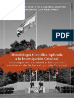 Cuadernillo Metodologia Cientifica Aplicada A La Investigacion Criminal Modificado 2022 2