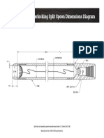 Geoprobe® Interlocking Split Spoon Dimensions Diagram 3-21-18