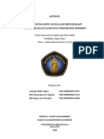 PDF Artikel Kelompok 7 Paradigma Qurx27ani Dalam Menghadapi Perkembangan Sains Dan Teknologi Modern Compress