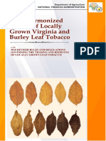NTA Manual On Harmonized Grades of Locally Grown Virginia and Burley Leaf Tobacco 2018