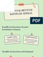 Bentuk-Bentuk Konflik