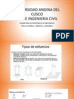 Esfuerzos Admisibles y Deformacion Axial