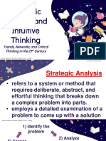 TNCT Strategic Analysis Intuitive Thinking Networks Globalization Consumption Production Climate Change