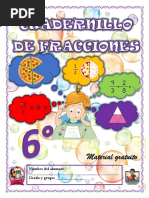 6° Cuadernillo de Fracciones - Profa. Kempis