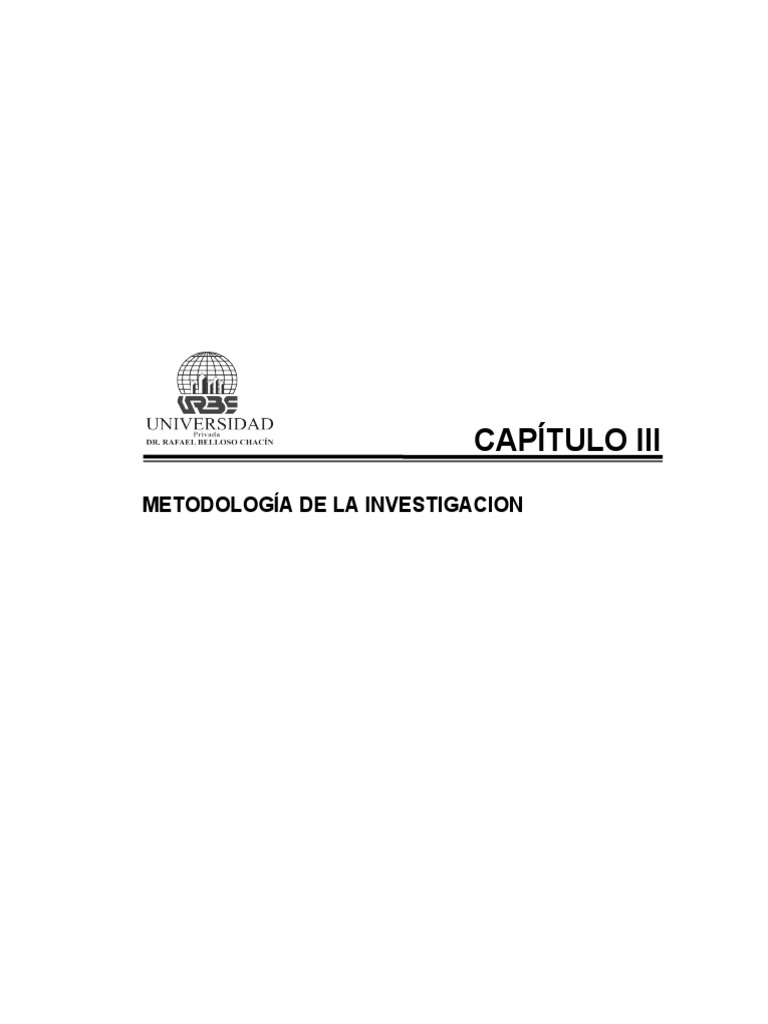 Capitulo III Tesis Urbe | PDF | Cuestionario | Alfa de Cronbach