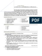 Resume - Analytical