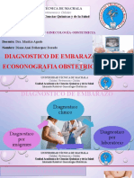 Diagnostico de Embarazo y Ecosonografia Obstetrica - Bohorquez - Expo