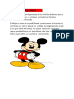 Descripcion Del Dibujo Mickey Mouse Sebastian Felipe Perez Vargas 1105