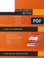 La Constitución Política Del Perú