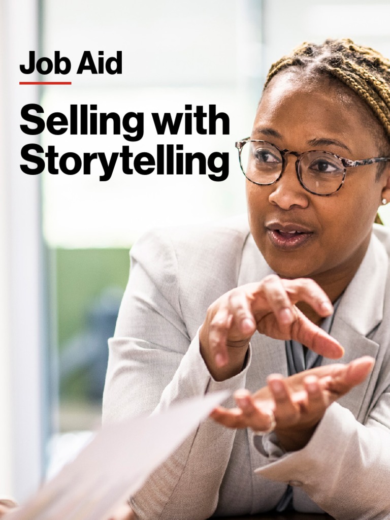 SellingWithStorytelling Job Aid PDF Marketing Brand