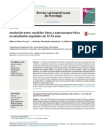 Asociación Entre Condición Física y Autoconcepto Físico en Estudiantes Españoles de 12-16 Años