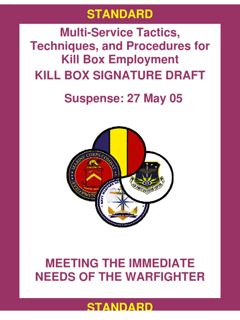 Multi-Service Kill Box Employment Guide | PDF | United States Marine ...