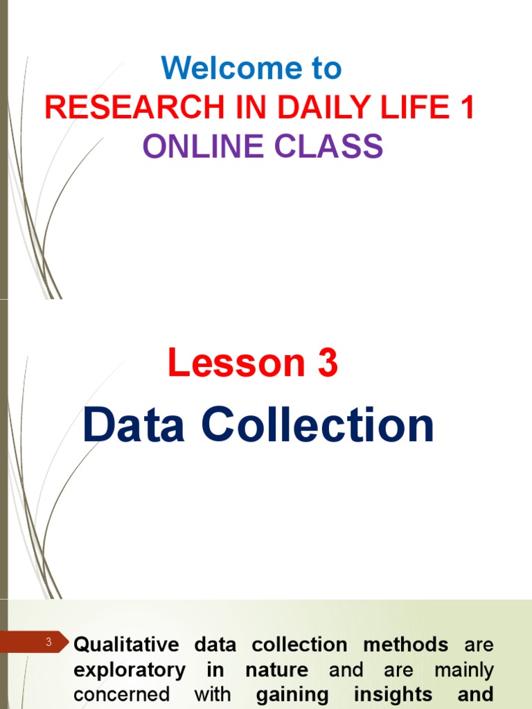 Qualitative Data Collection Methods | PDF | Focus Group | Interview