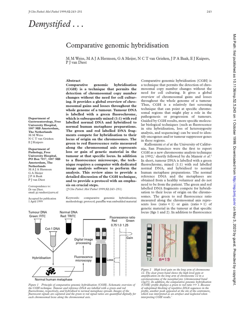 243 Full PDF Fixation (Histology) Molecular Biology