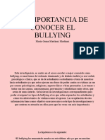 La Importancia de Conocer El Bullying