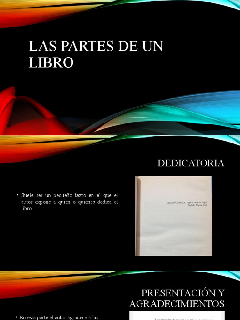 Las Partes de Un Libro PDF