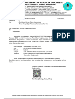 Surat Sosialisasi Untuk Calon Mahasiswa Prodi Terapi Gigi Poltekkes Kemenkes Kaltim