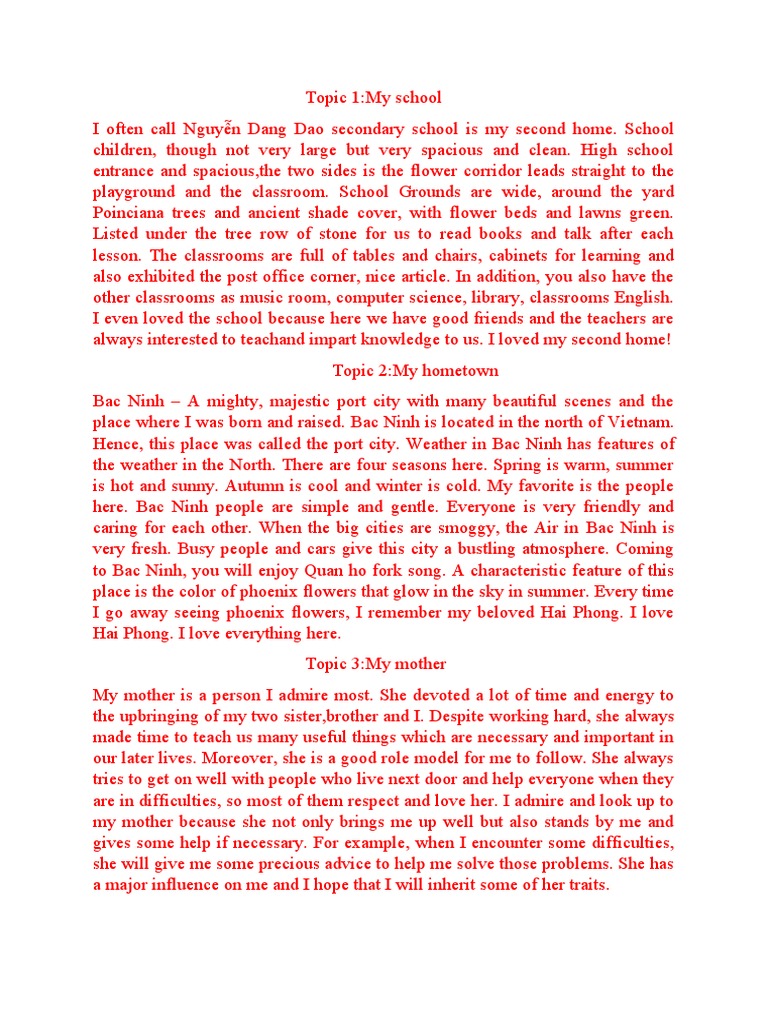 Topic 11 | PDF | Classroom