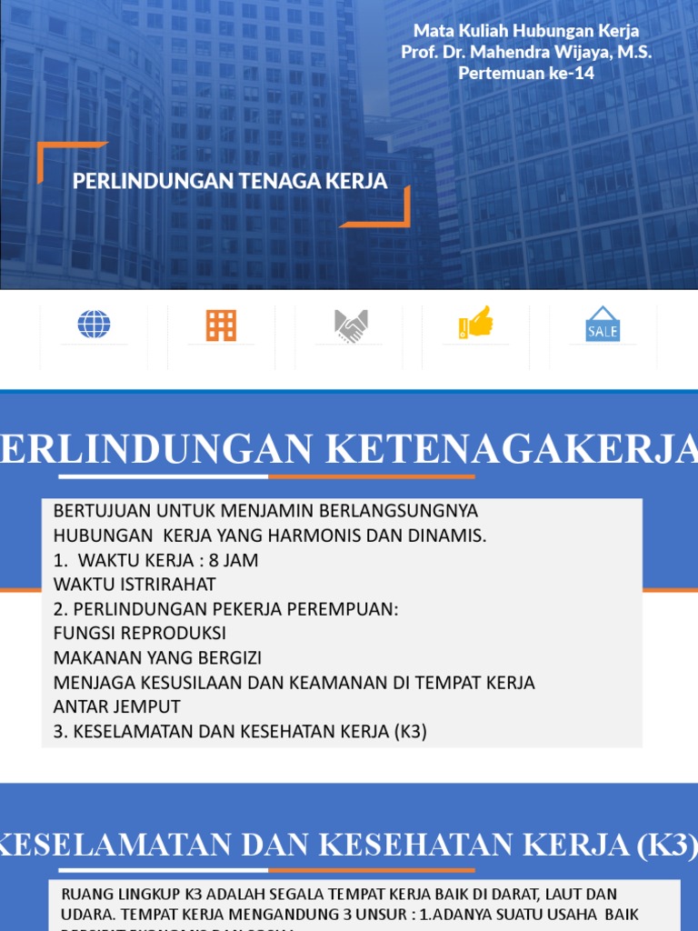 14 Perlindungan Tenaga Kerja | PDF