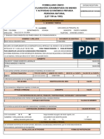 Declaracion de Bienes y Renta