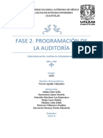 Fase 2 Programación de Auditoría