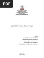 Laboratório Virtual - Pêndulo Simples
