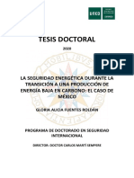 La Seguridad Energetica Durante La Transicion A Una Produccion de Energia Baja Enn Carbono